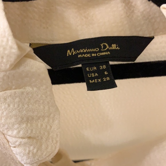 Ivory cream peasant top - Picture 2 of 5